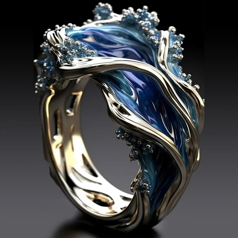 Miniyou Ocean Wave Ringš