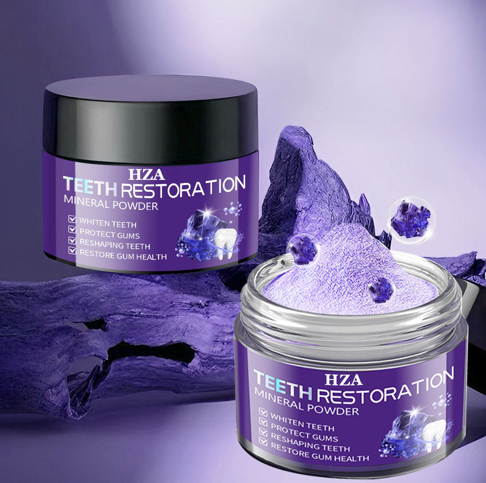 HZA (ADA recommended)Teeth Restoration Mineral Powder💎(𝐋𝐢𝐦𝐢𝐭𝐞𝐝 𝐭𝐢𝐦𝐞 𝐝𝐢𝐬𝐜𝐨𝐮𝐧𝐭 𝐋𝐚𝐬𝐭 𝟑𝟎 𝐦𝐢𝐧𝐮𝐭𝐞𝐬⏰)