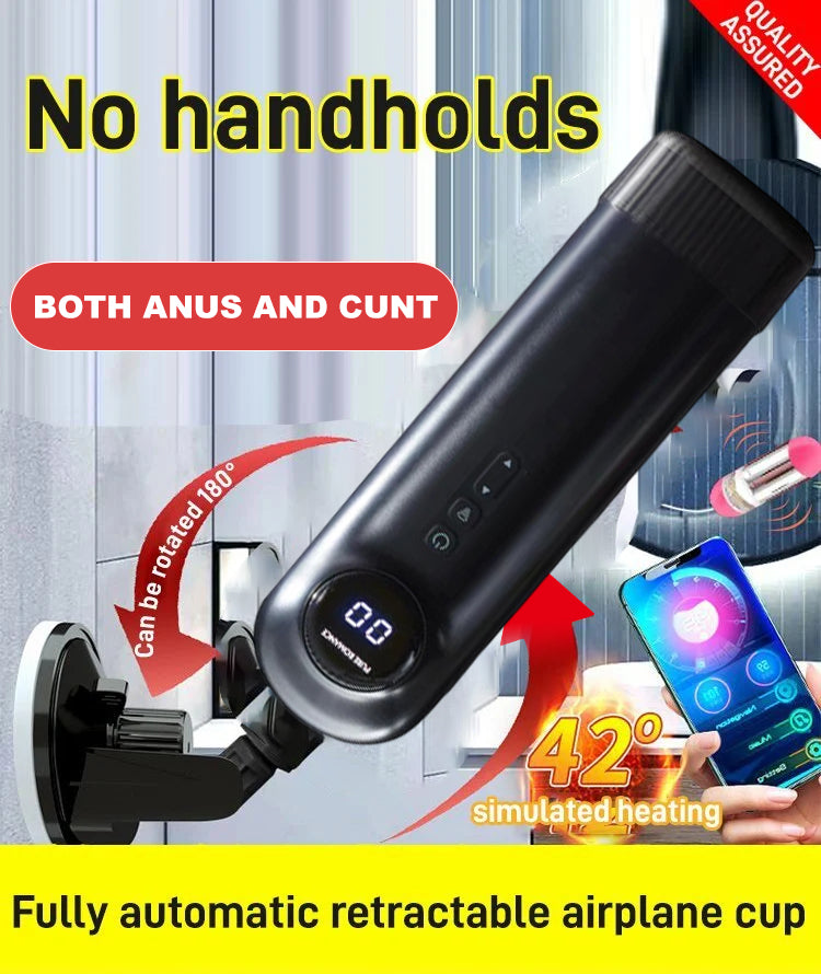 【Discreet Delivery】-Smart Suction & Stroke Device – Fully Automated for Effortless Enjoyment