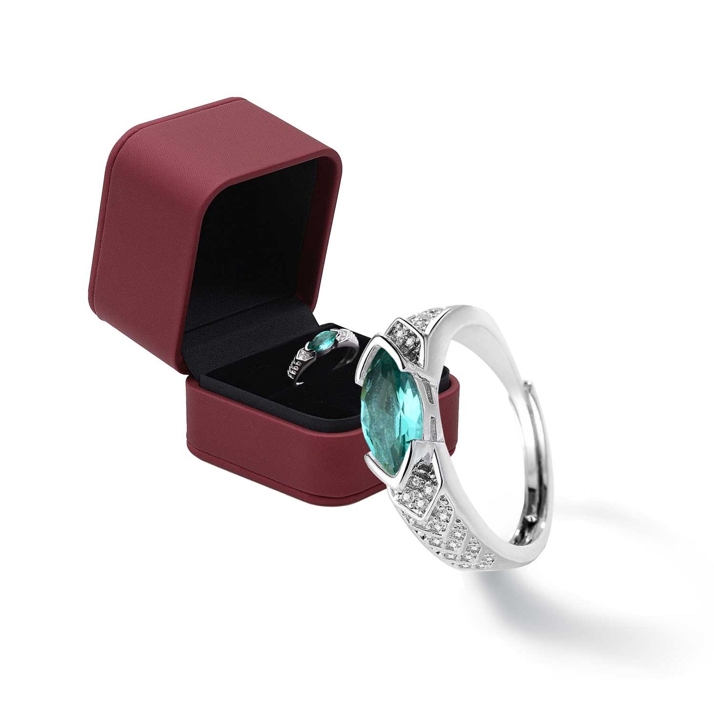(š„LAST DAY SALE-80% OFF)Miniyou Magnetology Moissanite Diamond Ring