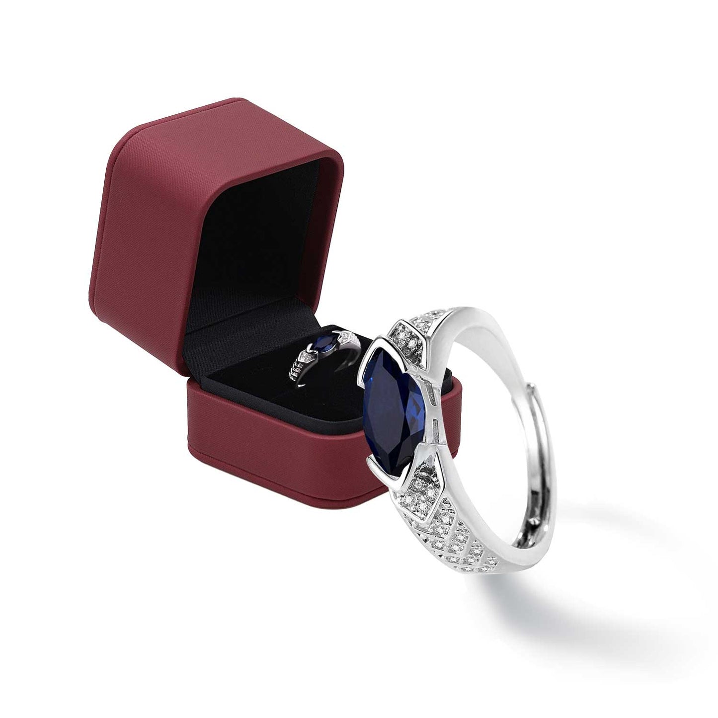 (š„LAST DAY SALE-80% OFF)Miniyou Magnetology Moissanite Diamond Ring