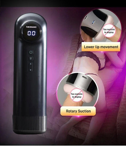 [Confidential Delivery] Automatic Masturbator with Vacuum and Vibration Functions – 18+ Only