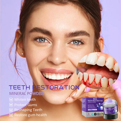 HZA (ADA recommended)Teeth Restoration Mineral Powder💎(𝐋𝐢𝐦𝐢𝐭𝐞𝐝 𝐭𝐢𝐦𝐞 𝐝𝐢𝐬𝐜𝐨𝐮𝐧𝐭 𝐋𝐚𝐬𝐭 𝟑𝟎 𝐦𝐢𝐧𝐮𝐭𝐞𝐬⏰)