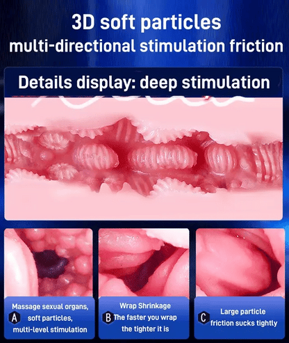 [Confidential Delivery] Automatic Masturbator with Vacuum and Vibration Functions – 18+ Only