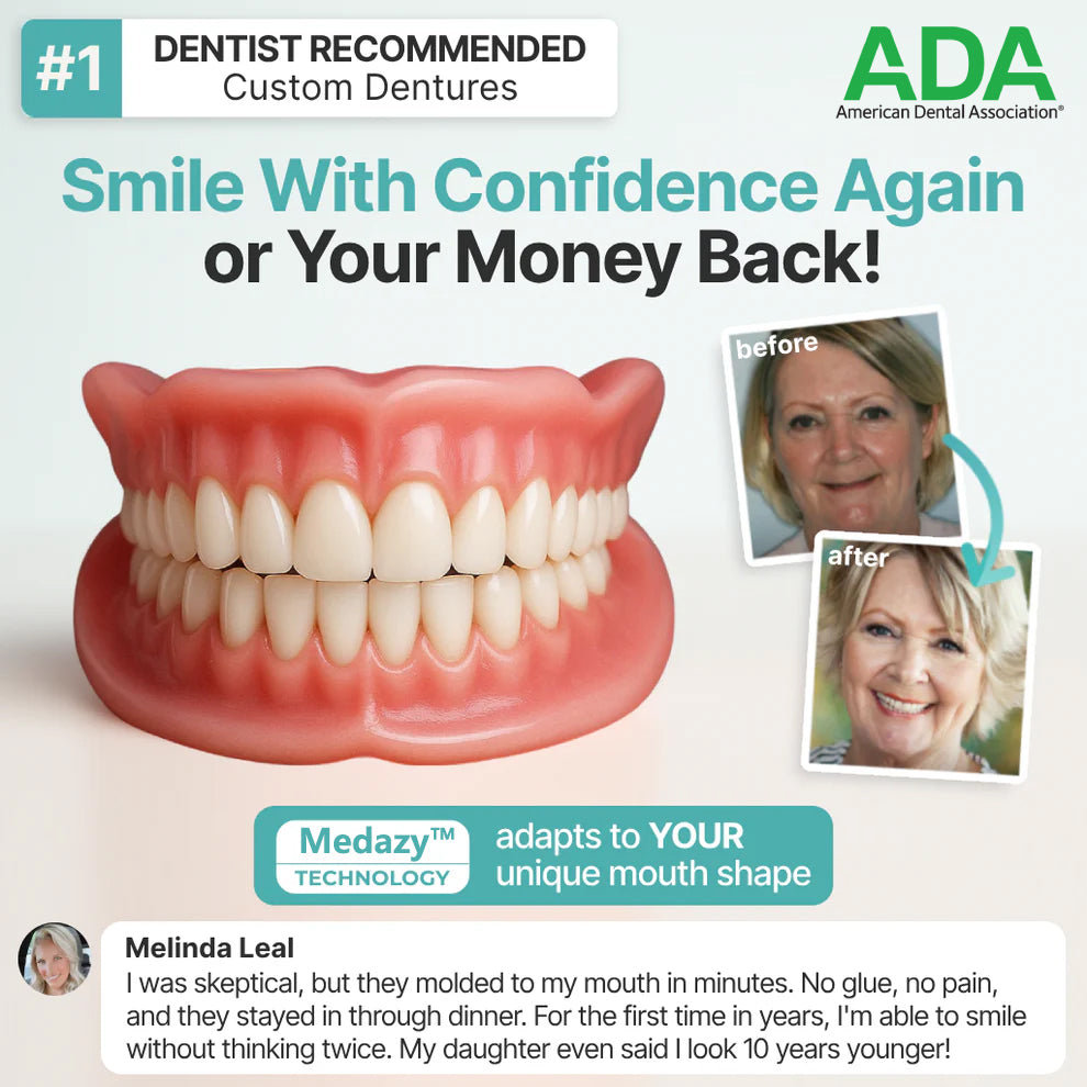 （OFFICIAL STORE） Medazy ? Custom-Fit Full Functional Dentures?